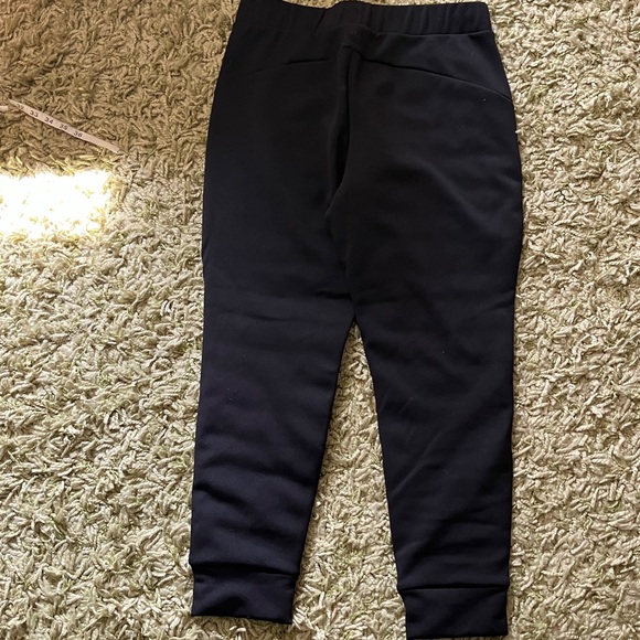 Joy Lab Black Quilted Jogger Puffer Pants - Picture 9 of 10